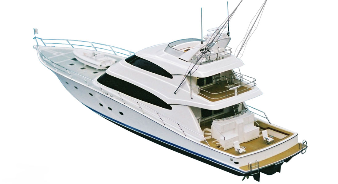 Yachting Developments hull 1017 megayacht sportfisherman