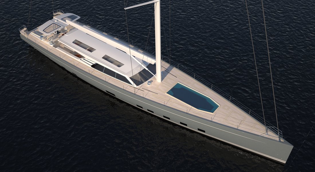 Baltic 146 Custom sailing superyacht