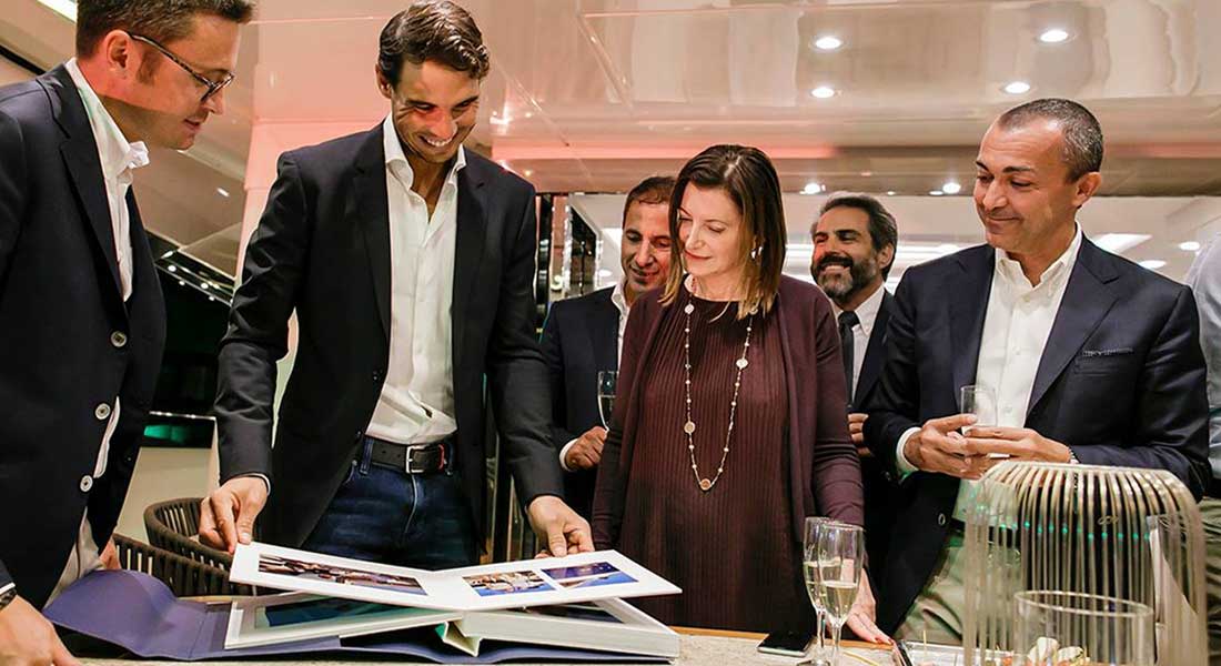 Carla Demaria megayacht Monte Carlo Yachts chief