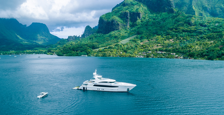 yacht Big Sky in French Polynesia
