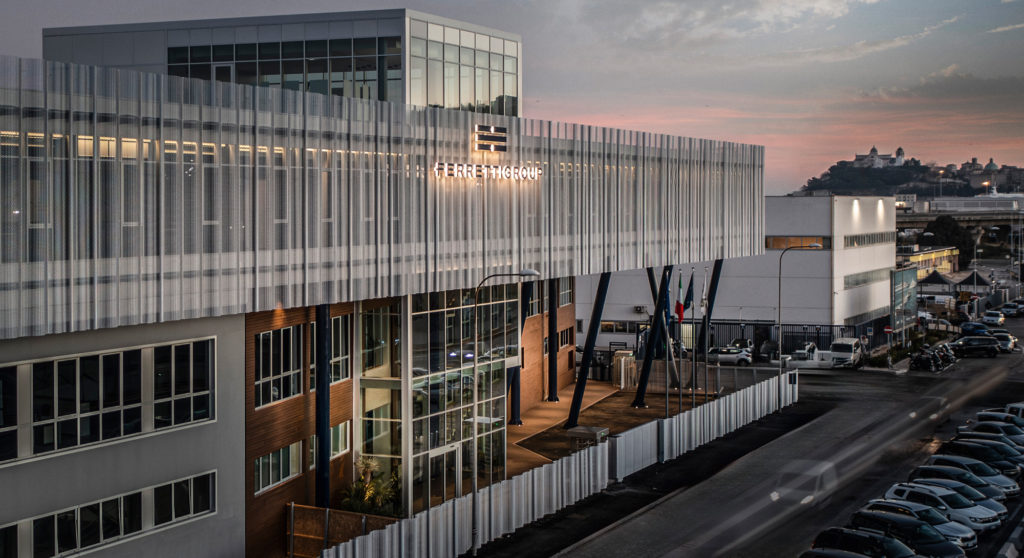 Ferretti Group Superyacht Yard executive offices
