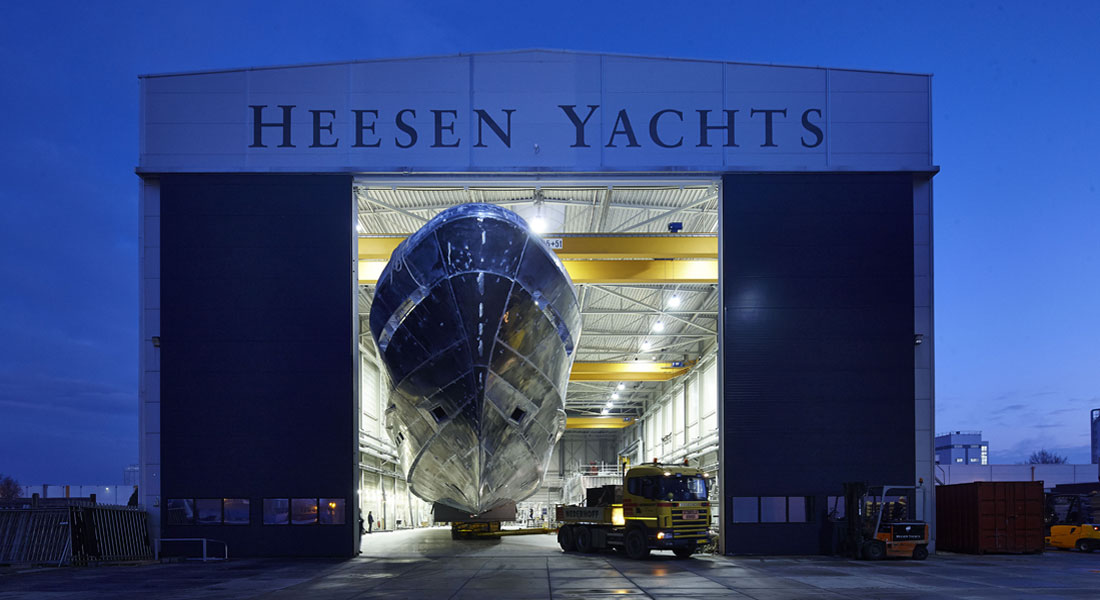 our Megayacht News Radio podcast includes interviews with people from Heesen Yachts