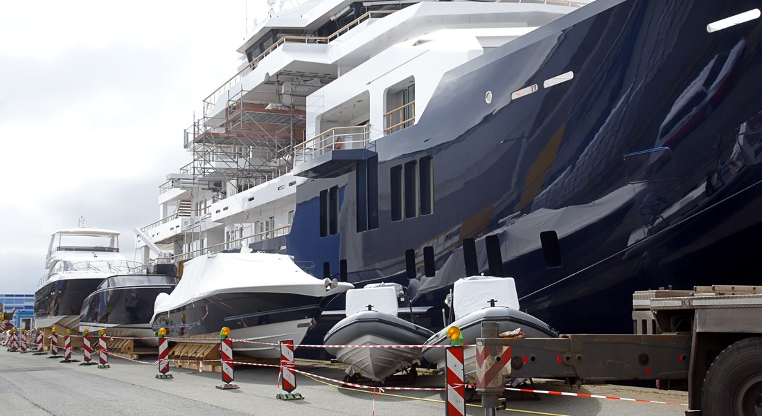 superyacht Kleven U116 amazing armada of toys
