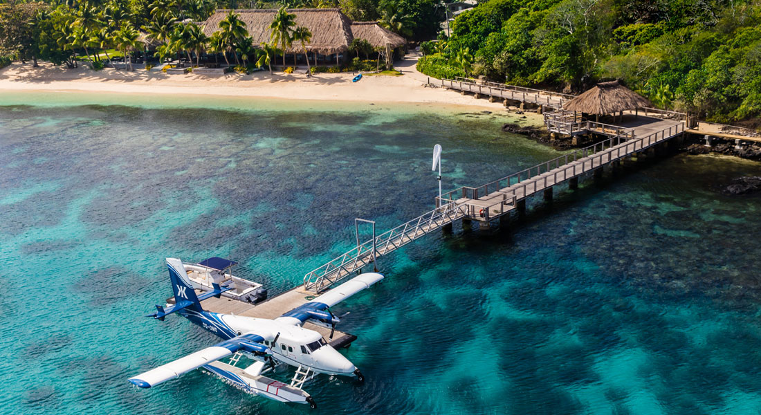 Kokomo island Fiji superyacht friendly resort