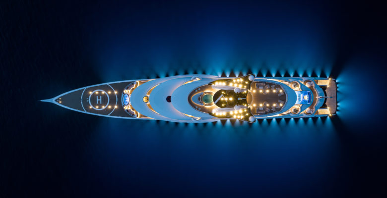 over 100-meter megayacht Kismet