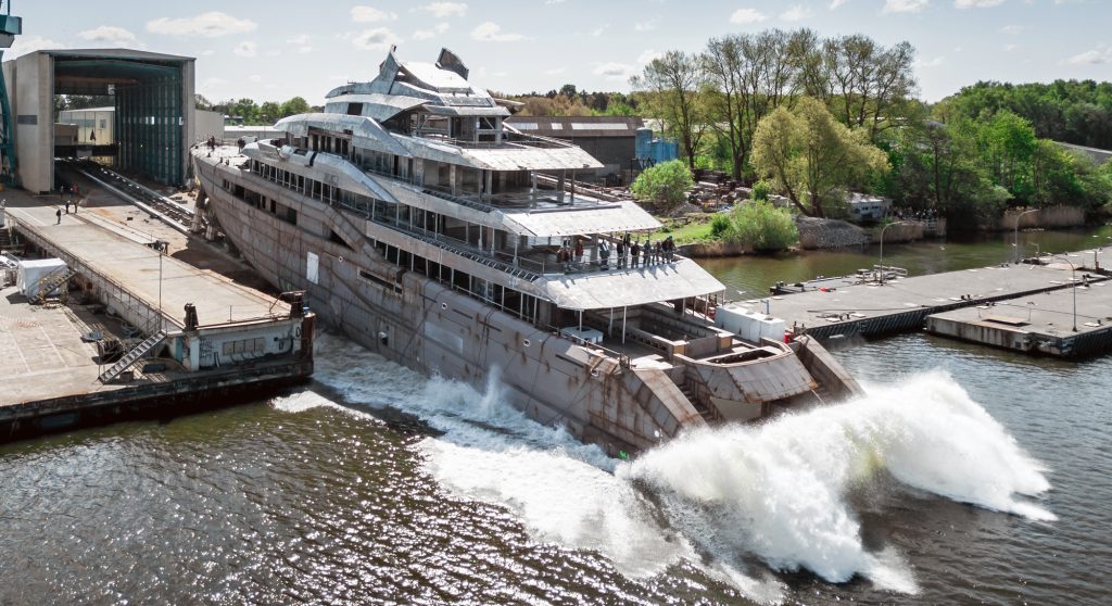 Lurssen yacht Project Ziggy tech launch