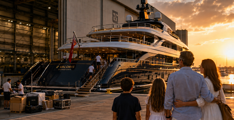 buying a superyacht - reality behind delivery