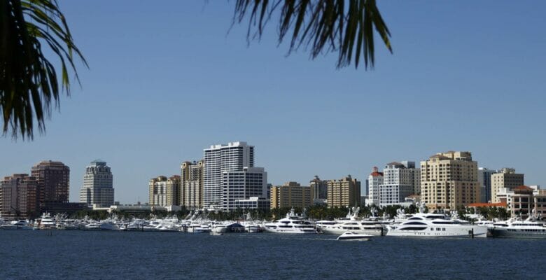 you'll see plenty of superyachts at the Palm Beach show