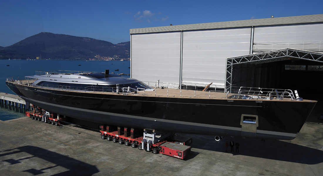 Perini Navi Group builds sailing superyachts; an Italian court has declared Perini Navi bankrupt in January 2021