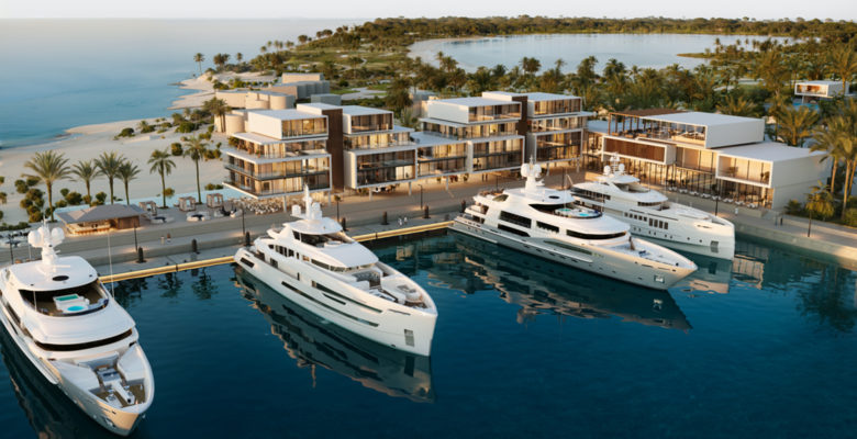 Port Nimara marina and Equinox resort