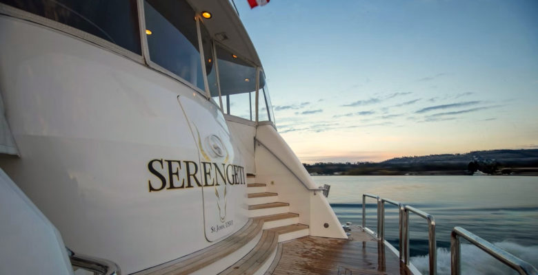 Johnny Carson's yacht Serengeti