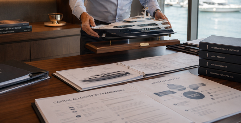 redefining a superyacht as a governed asset vs status symbol