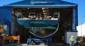 launch of the yacht Fortissimo