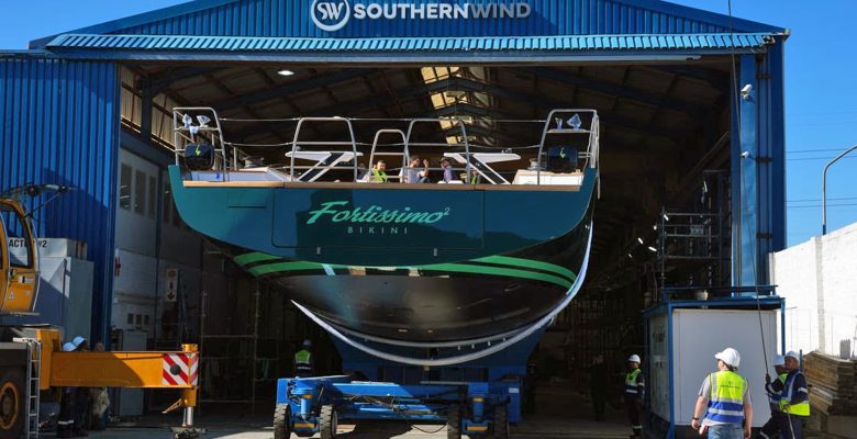 launch of the yacht Fortissimo