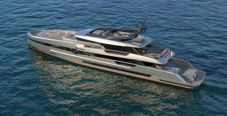 Wider 170 superyacht